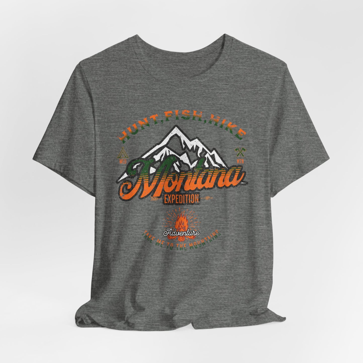 JA Montana Hunt Fish Hike T-Shirt