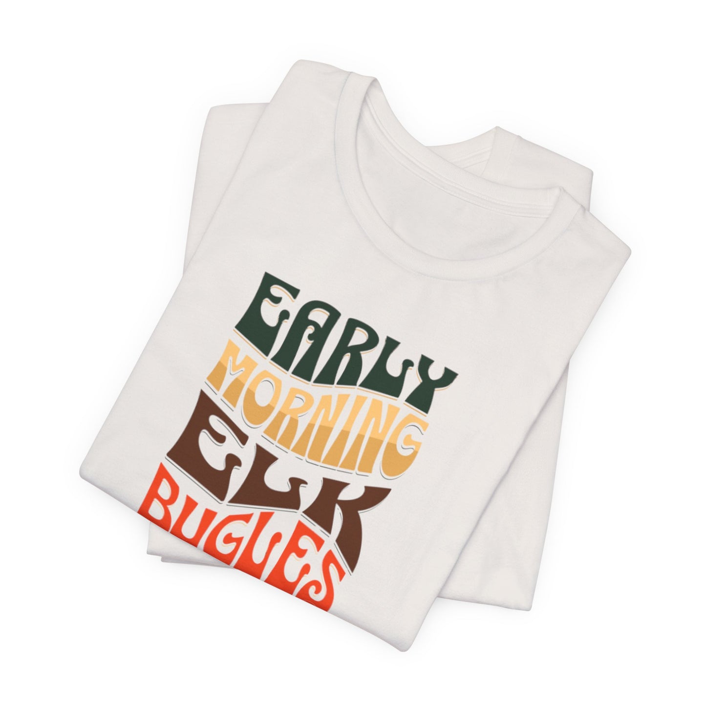 JA Early Morning Elk Bugles T-Shirt