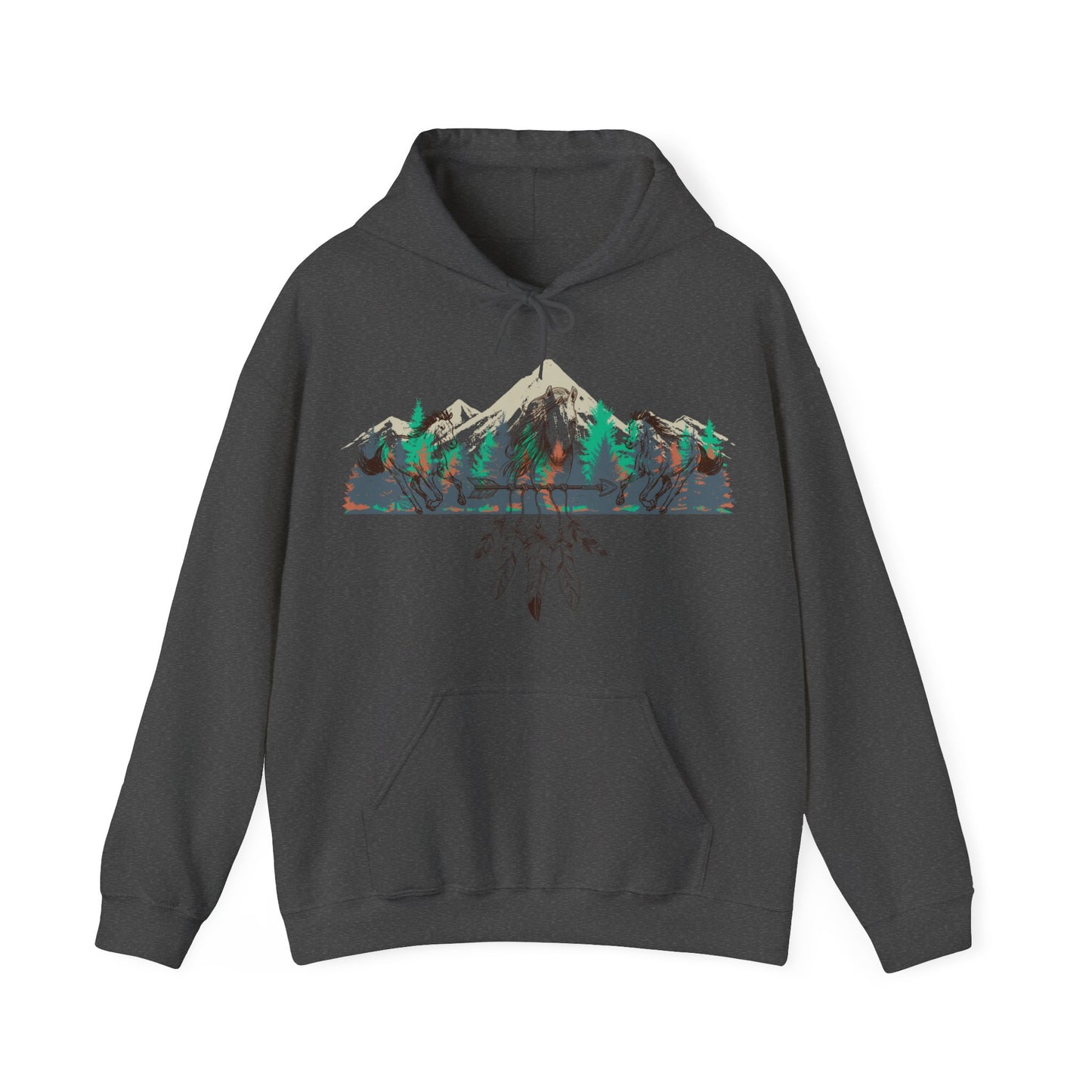 Tribal Horse Hoodie