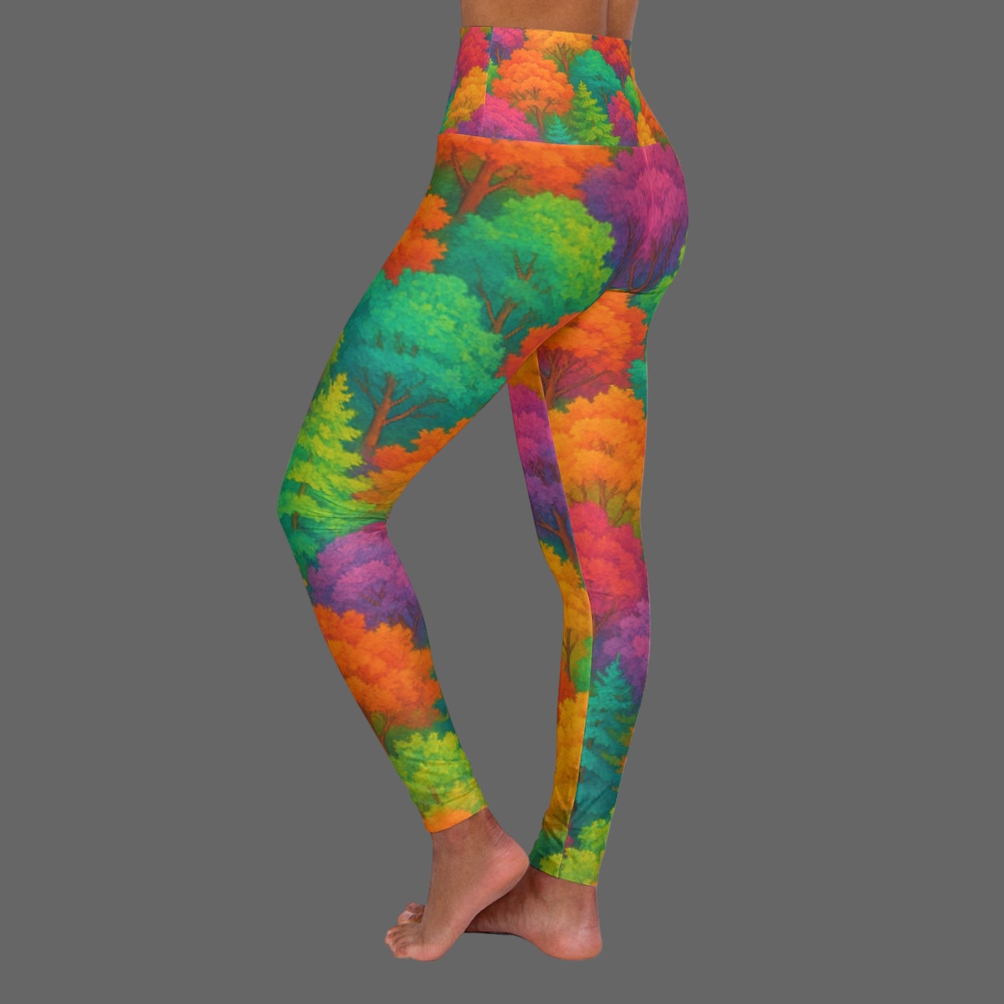 JA Forest High Waisted Yoga-Leggings