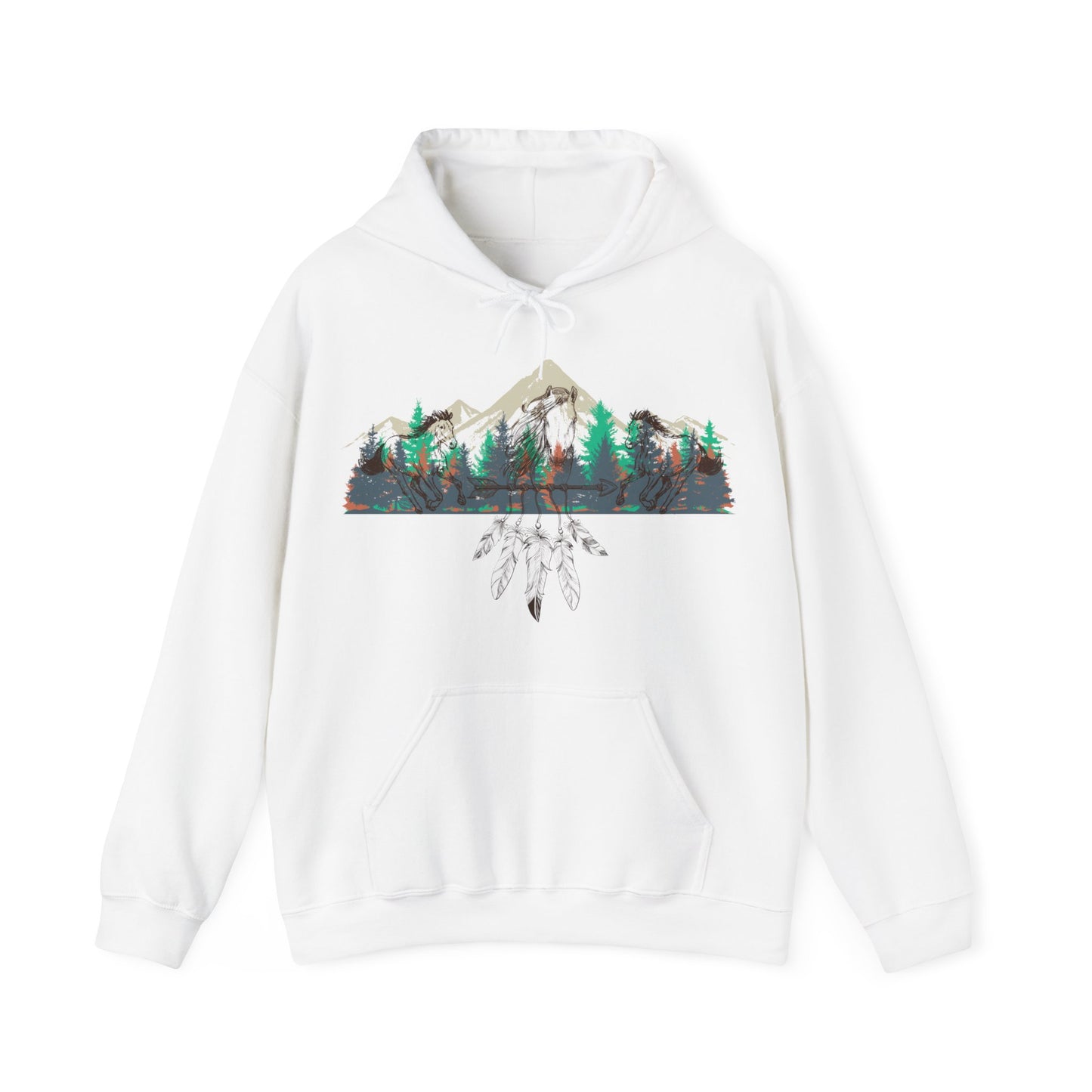 Tribal Horse Hoodie
