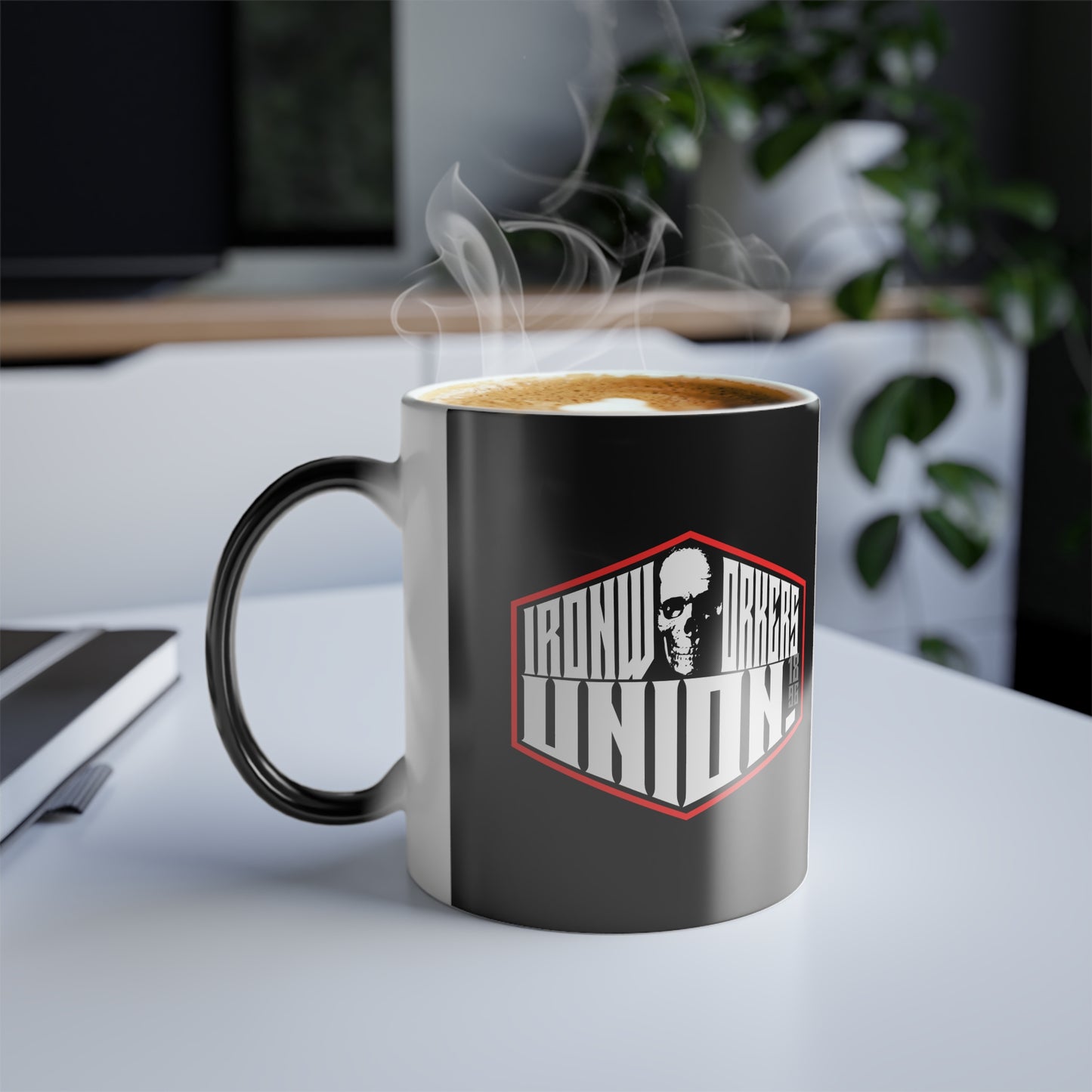 Color Morphing UNION IRONWORKERS Mug