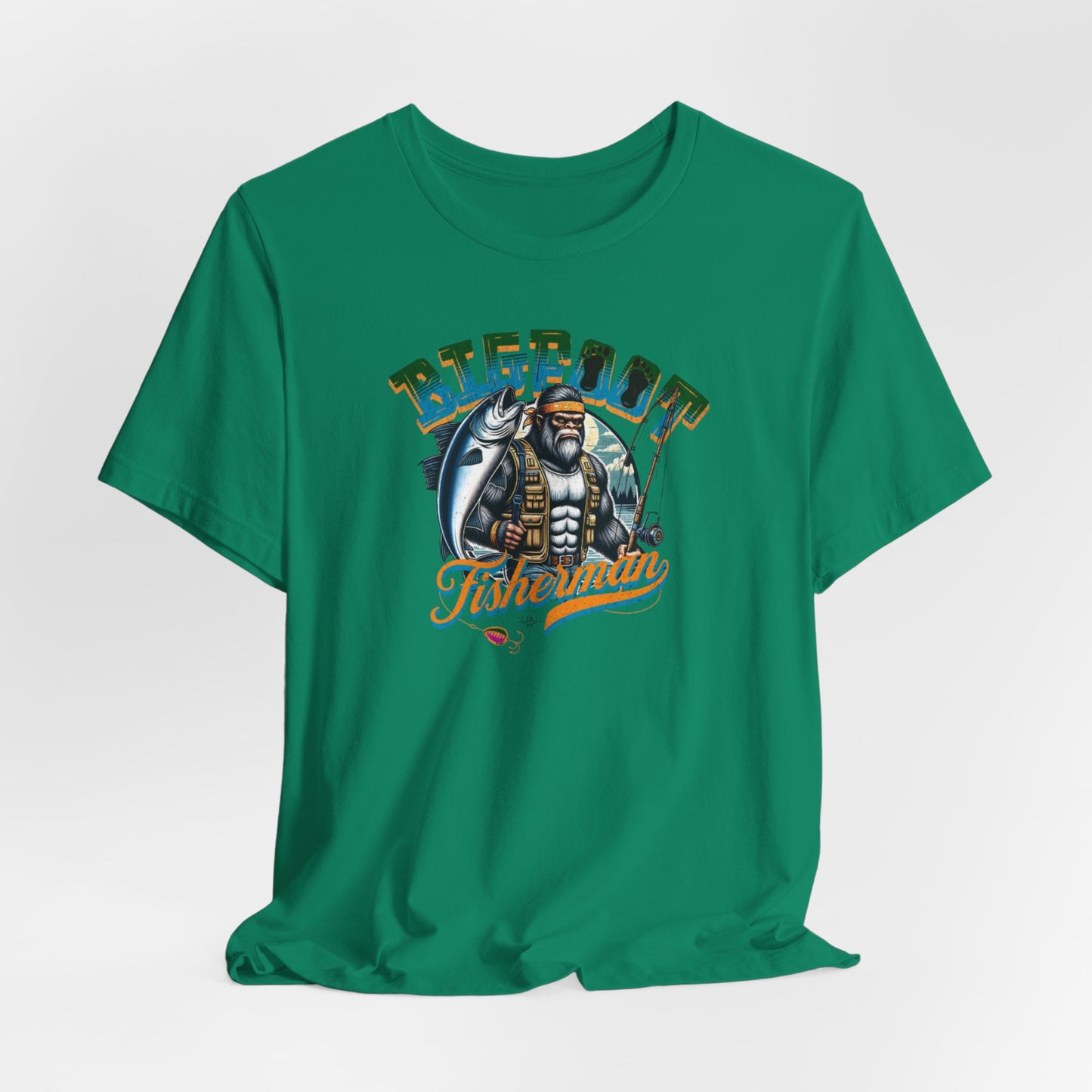 JA Bigfoot Fisherman T-Shirt