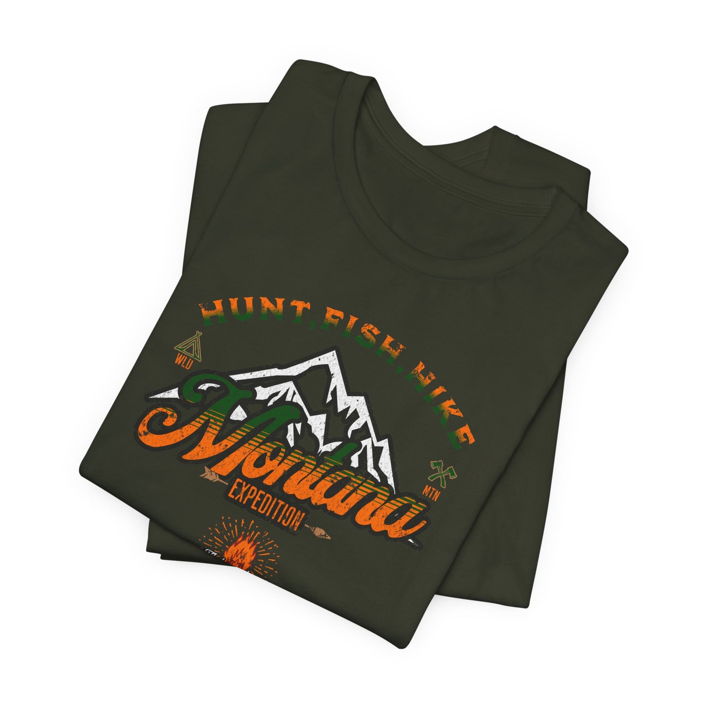 JA Montana Hunt Fish Hike T-Shirt
