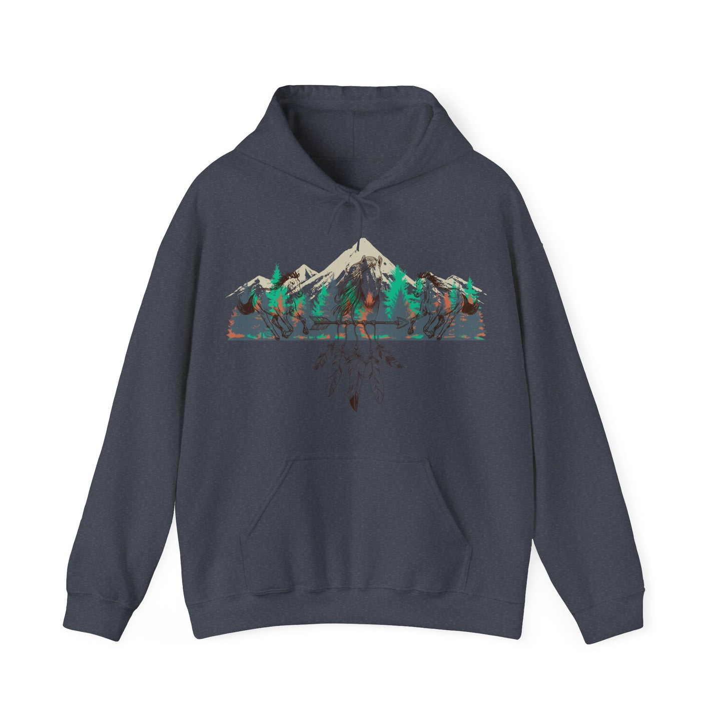 Tribal Horse Hoodie
