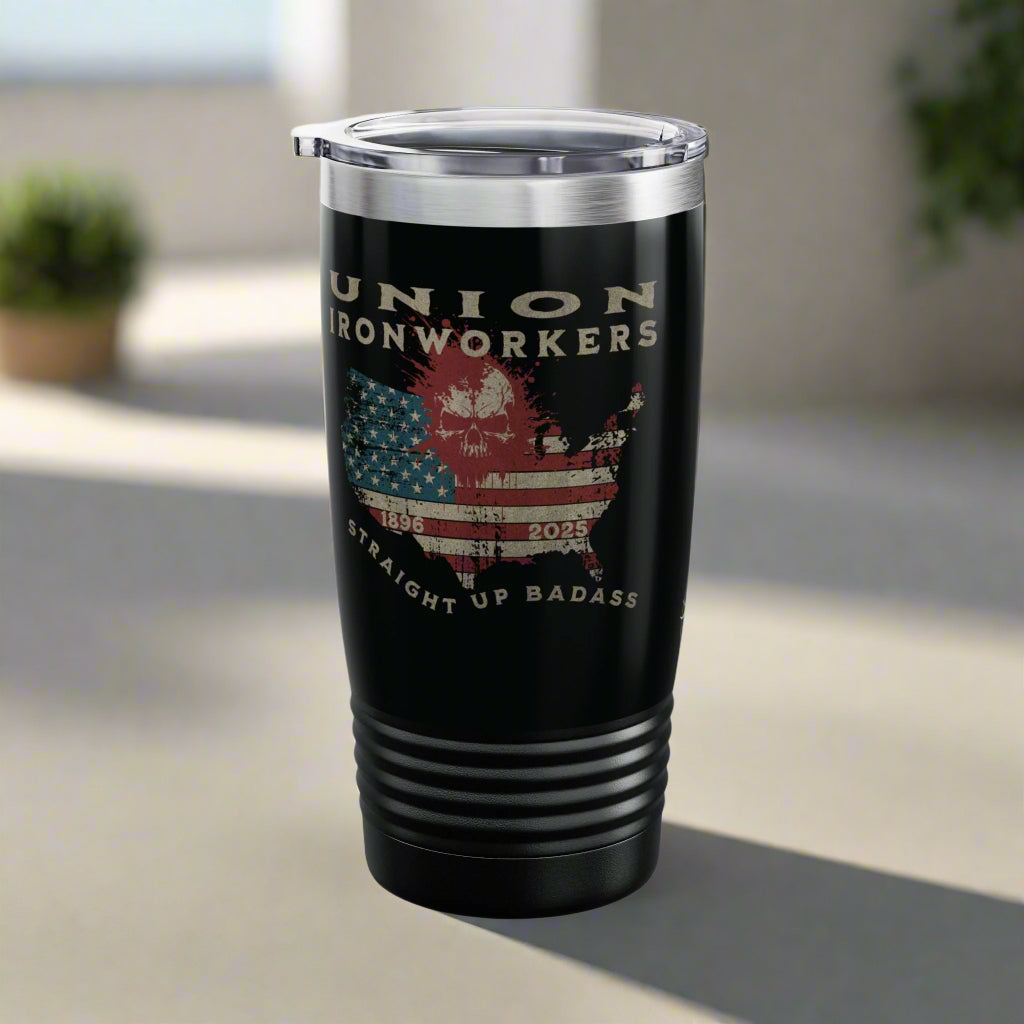JA Union Ironworkers-Tumbler