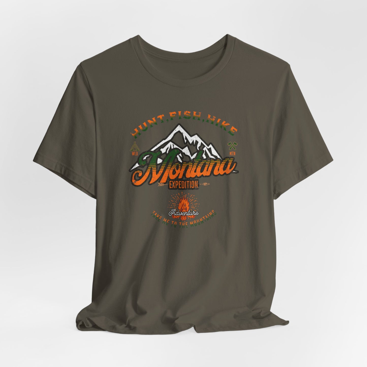 JA Montana Hunt Fish Hike T-Shirt