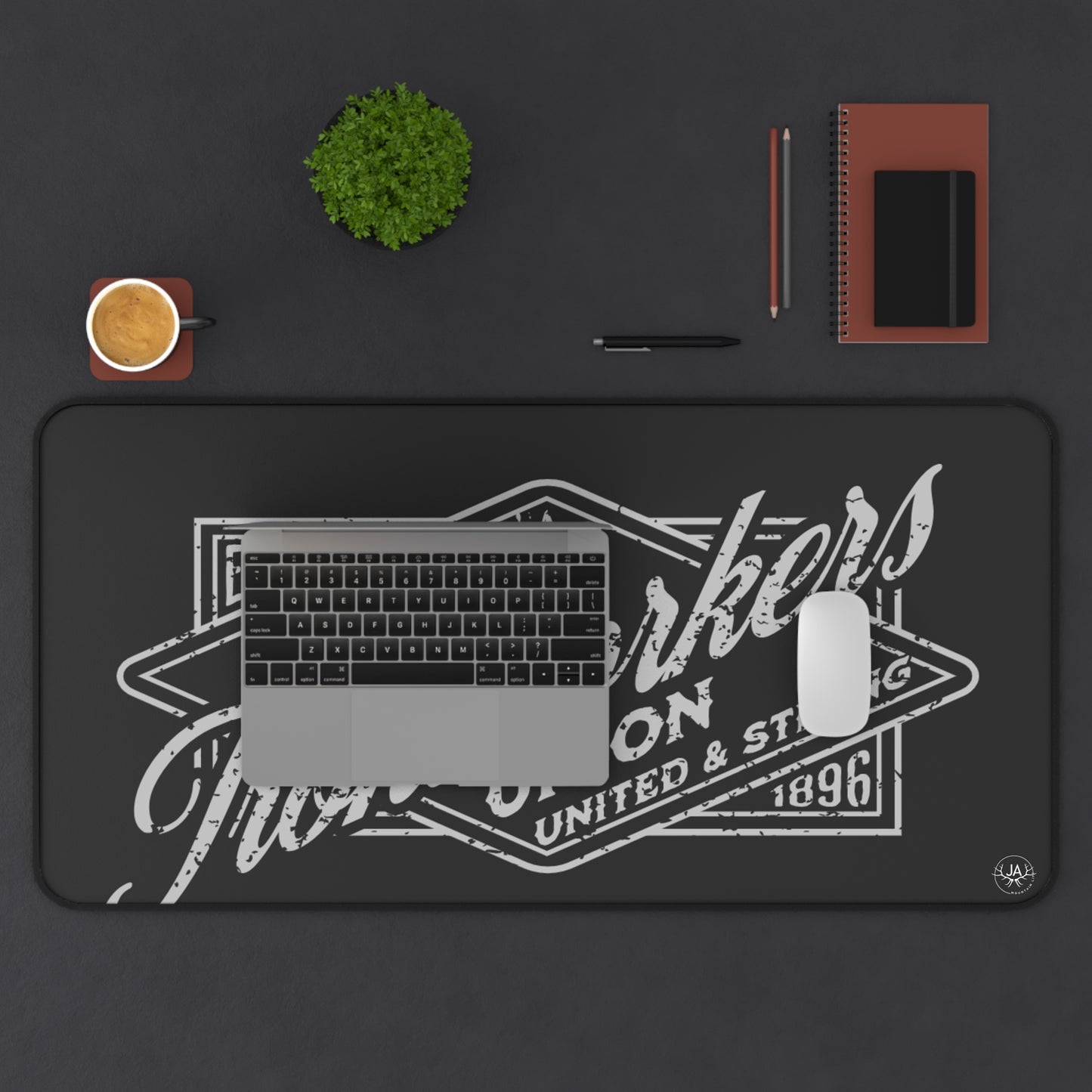 JA Union Ironworkers Desk Mat