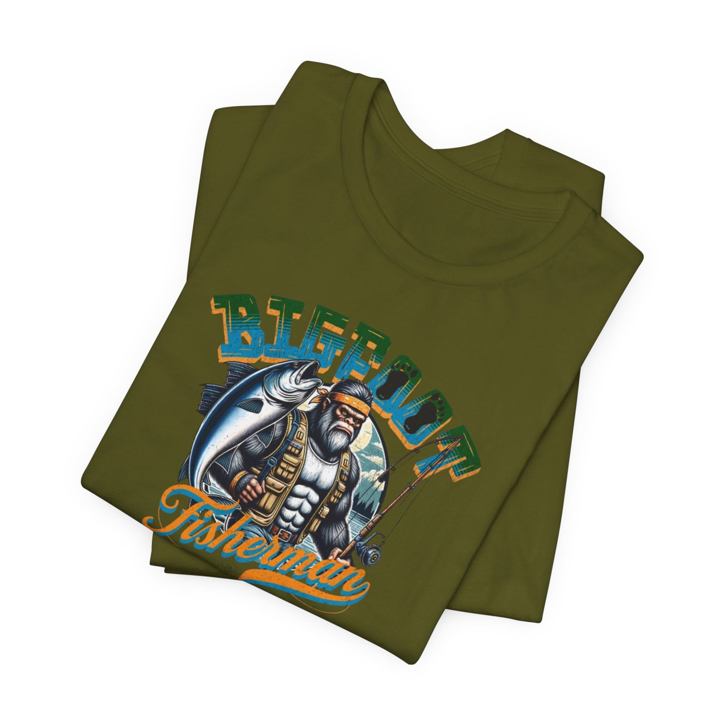 JA Bigfoot Fisherman T-Shirt