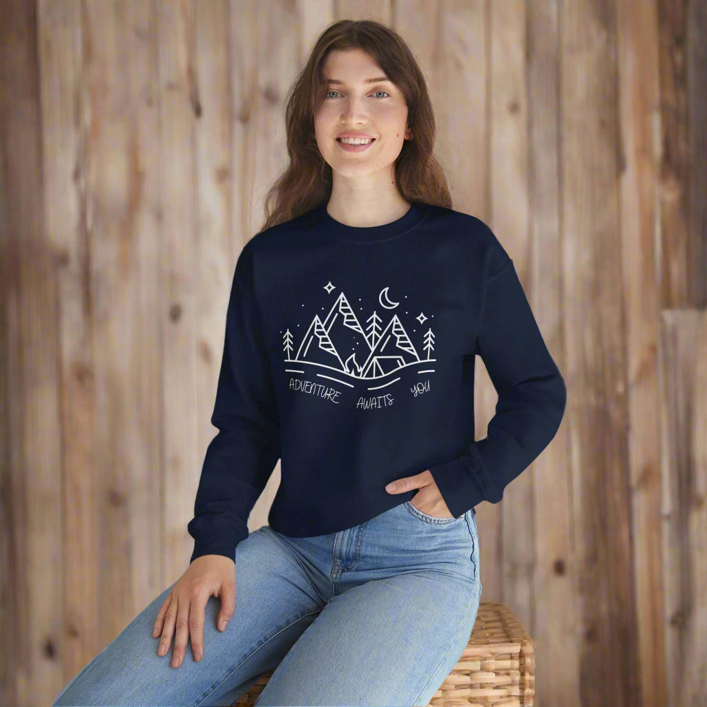JA Adventure Awaits You Crewneck Sweatshirt