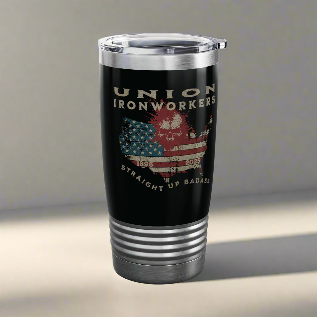 JA Union Ironworkers-Tumbler
