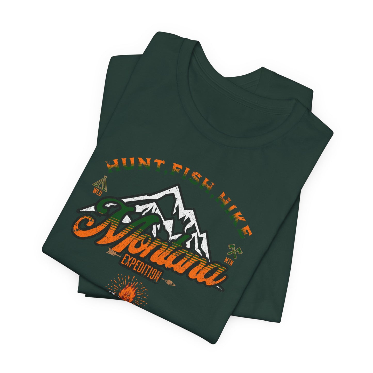 JA Montana Hunt Fish Hike T-Shirt