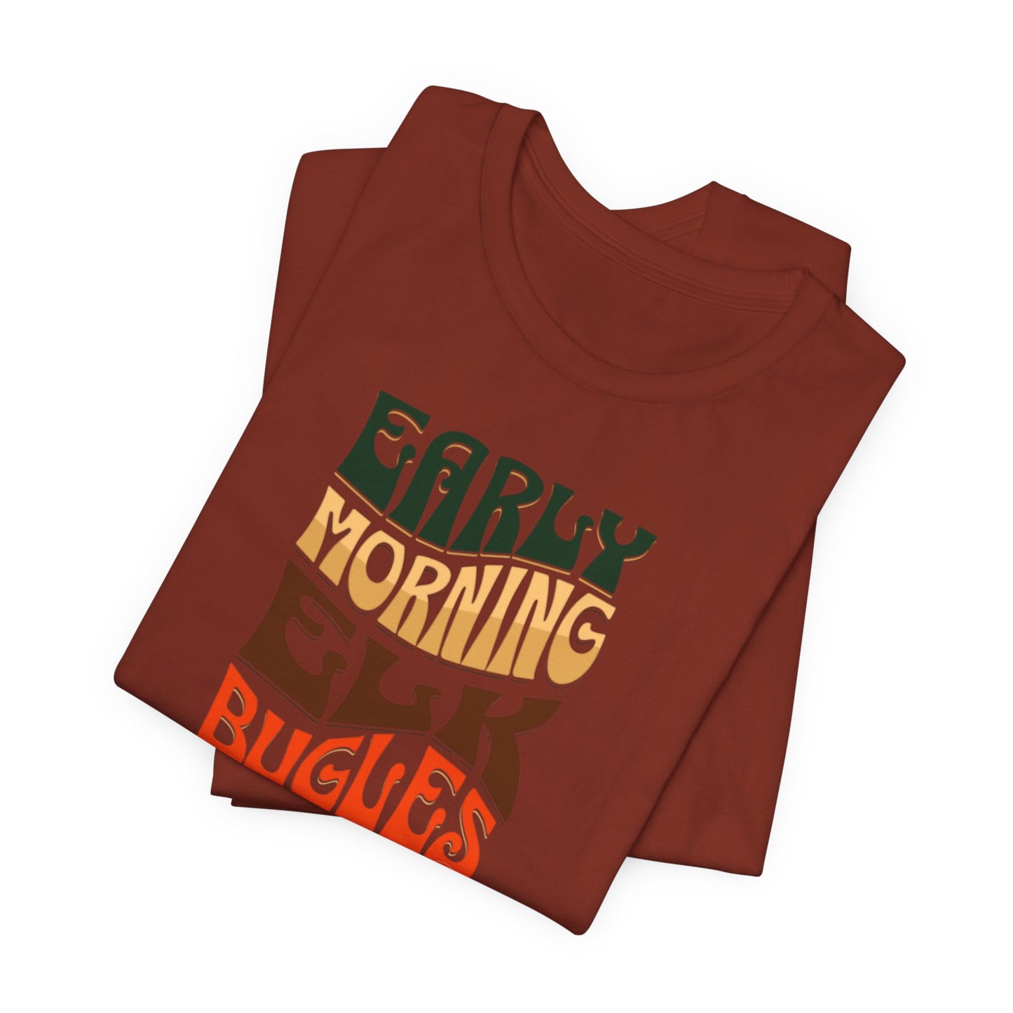 JA Early Morning Elk Bugles T-Shirt