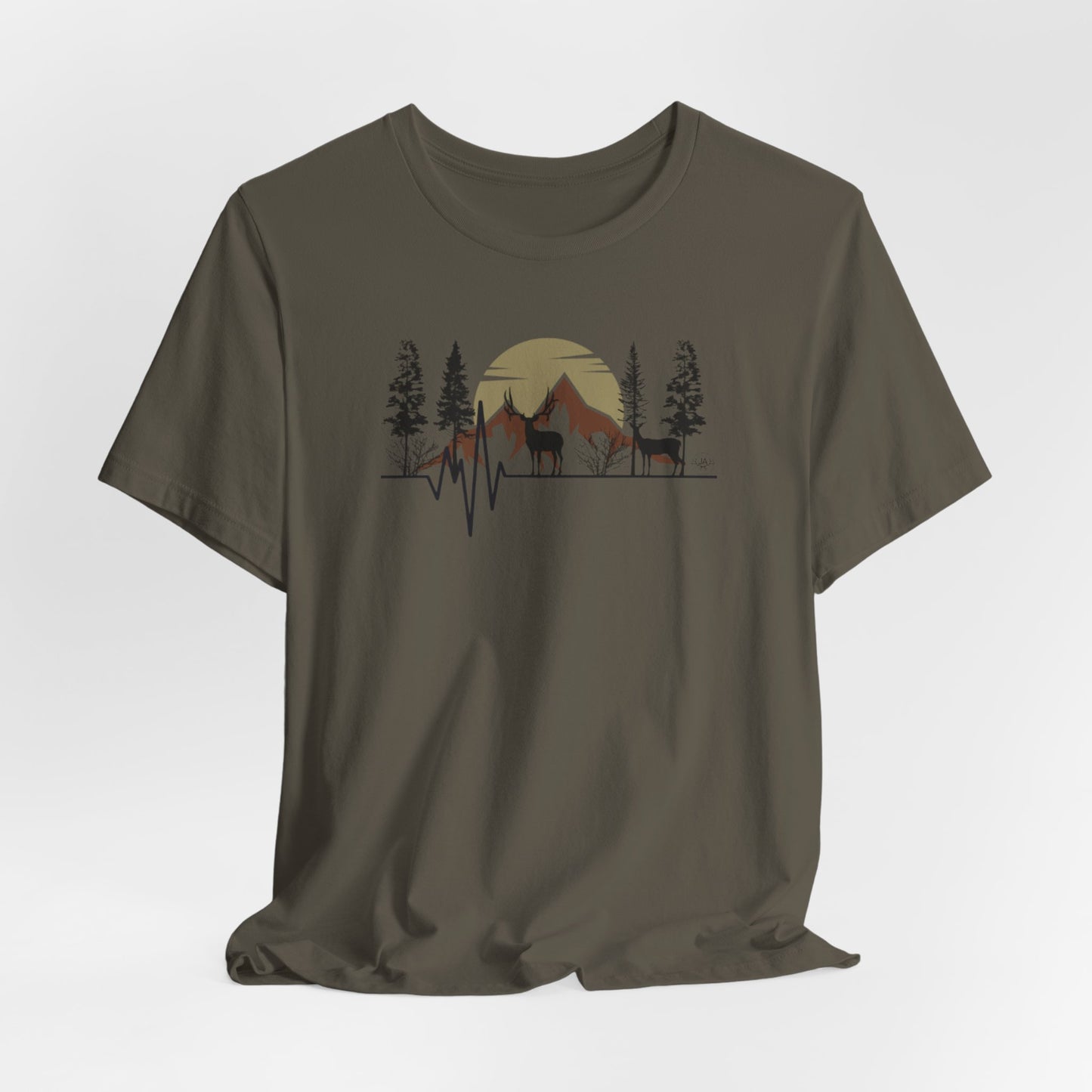 Muley Hunter Heartbeat T-Shirt