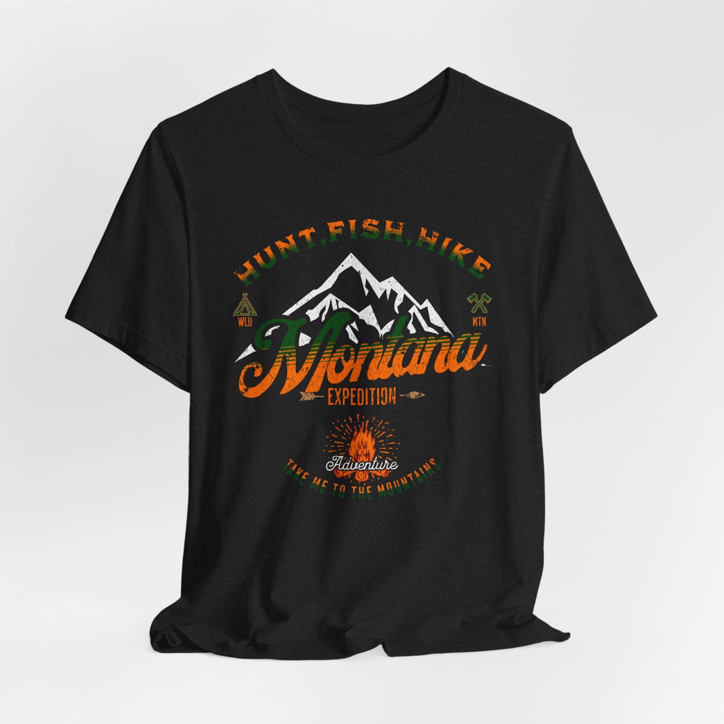 JA Montana Hunt Fish Hike T-Shirt