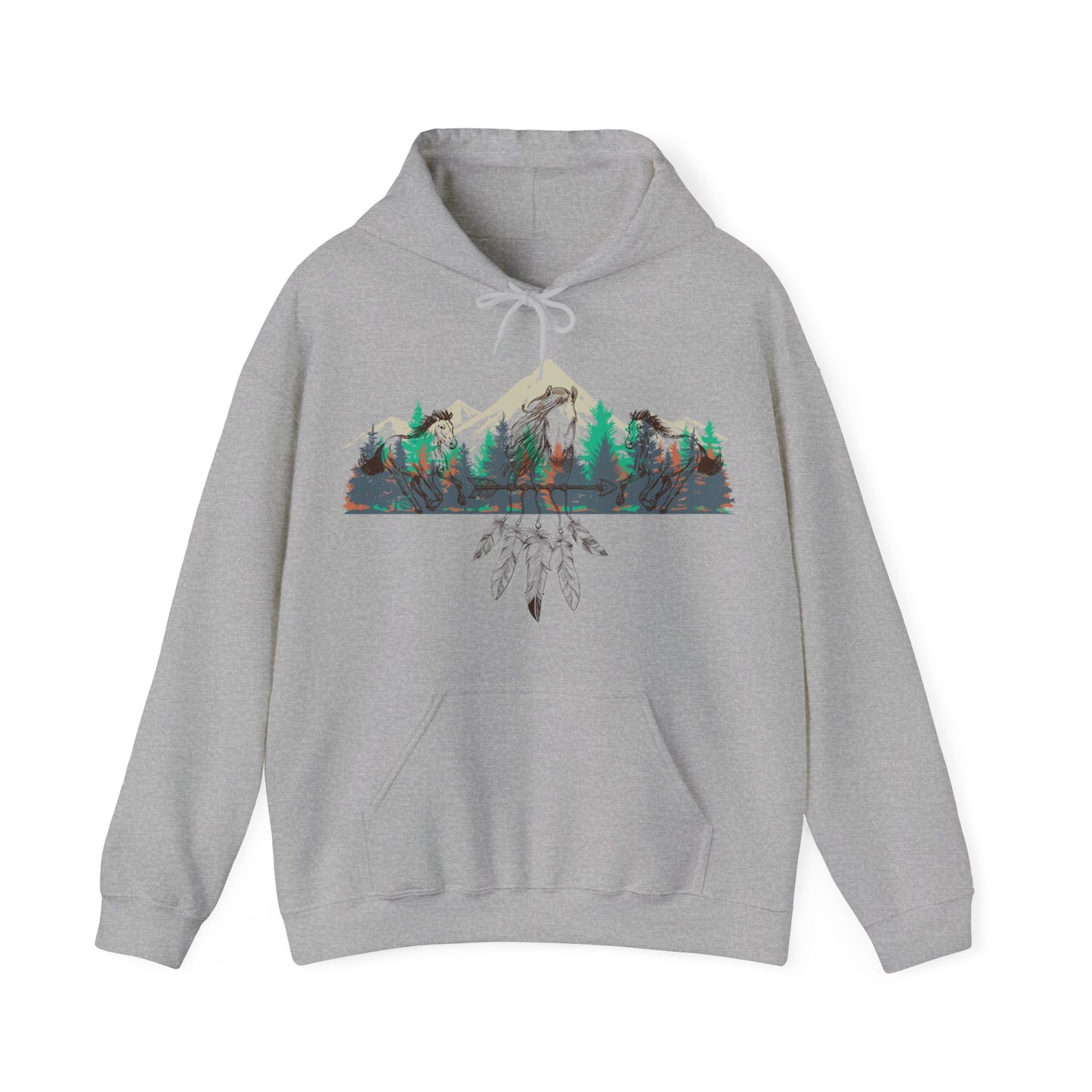 Tribal Horse Hoodie