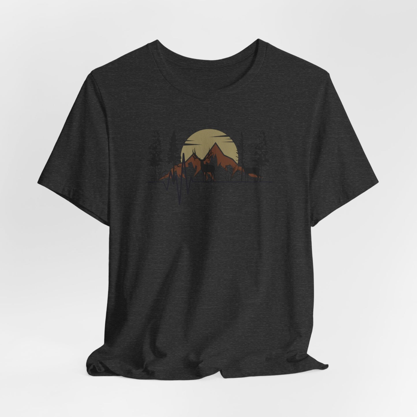 Muley Hunter Heartbeat T-Shirt