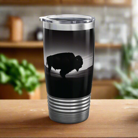 JA Lone Bull Bison-Tumbler