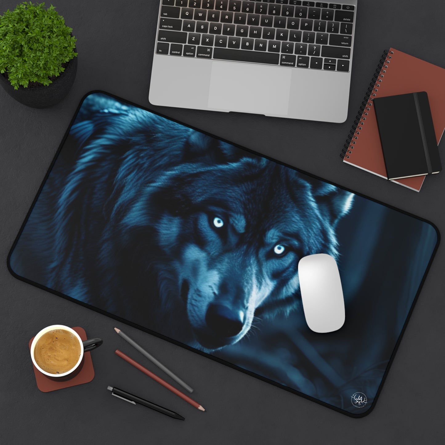 JA The Alpha Wolve Desk Mat