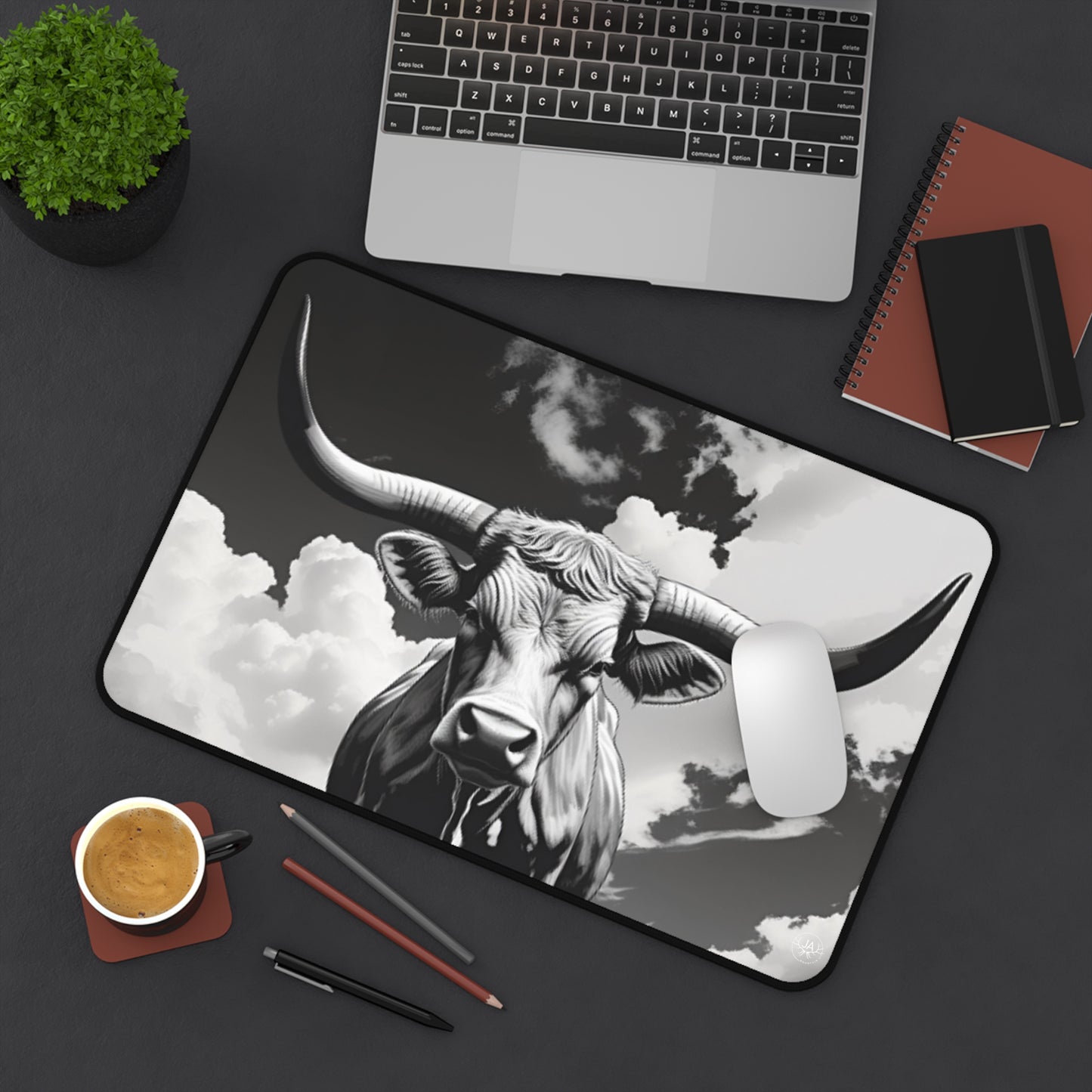 JA Long Horn Desk Mat