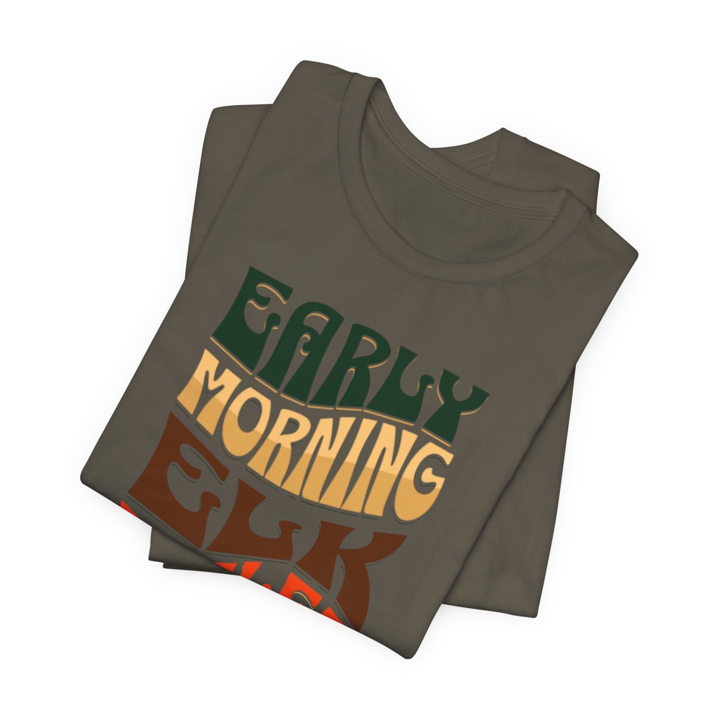JA Early Morning Elk Bugles T-Shirt