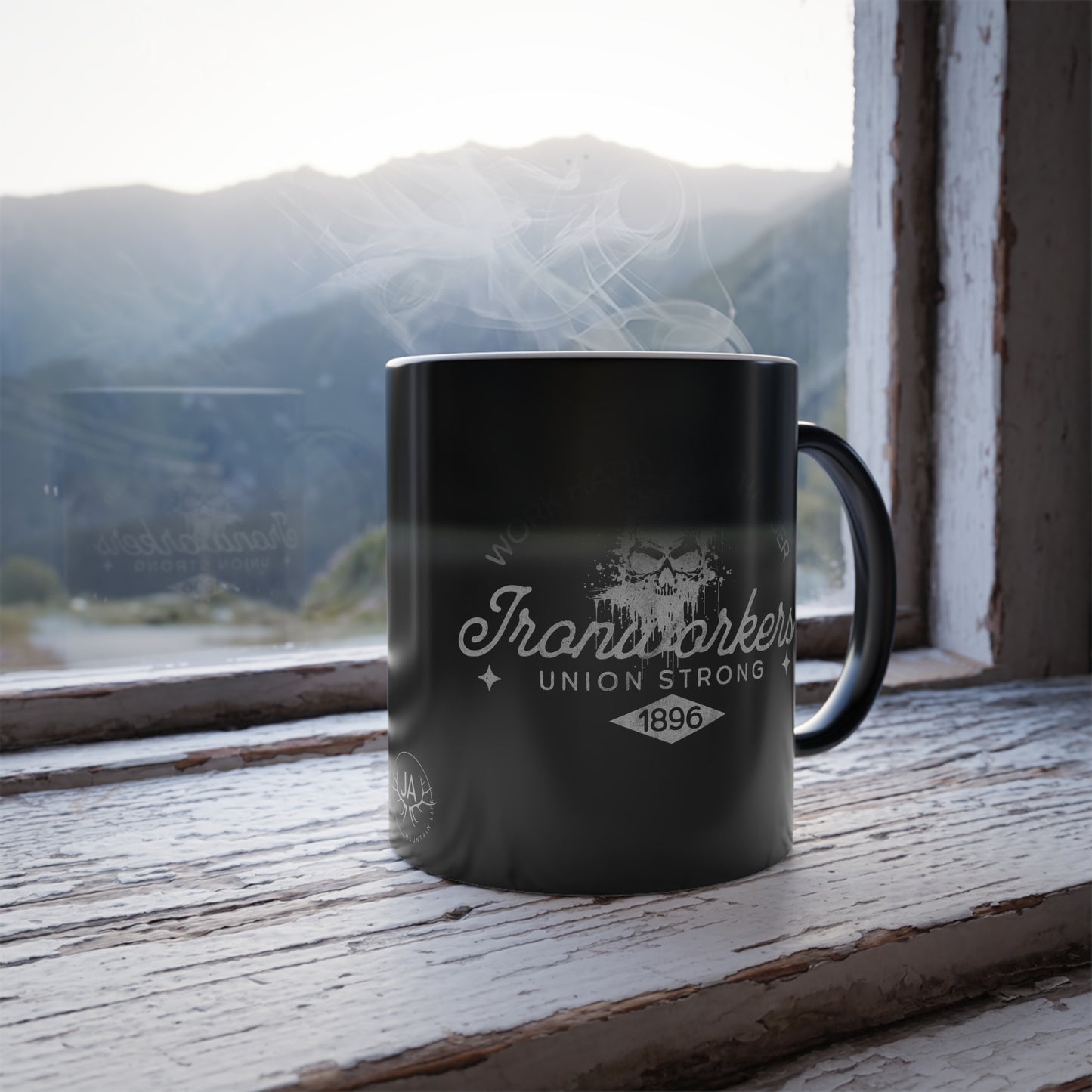 Color Morphing "Union Ironworkers" Mug