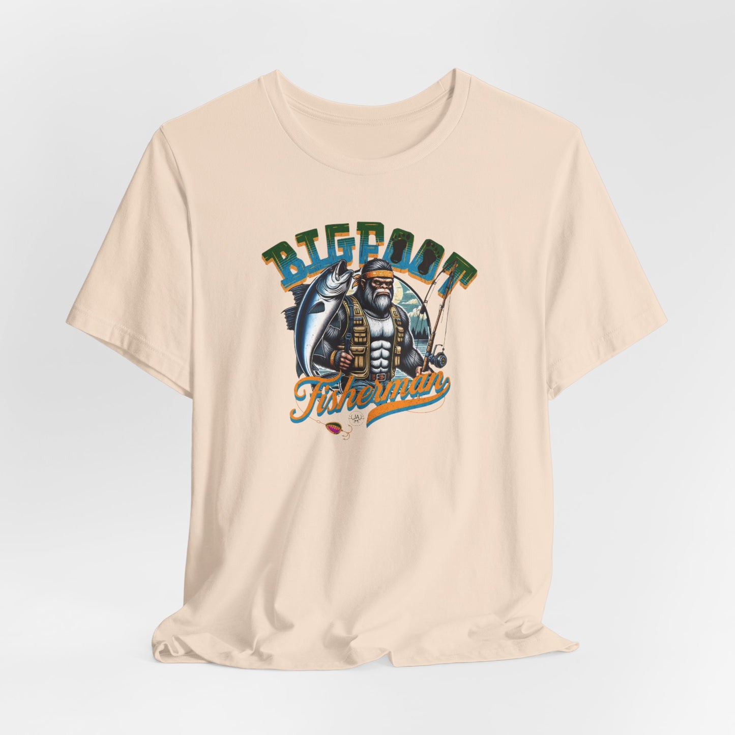 JA Bigfoot Fisherman T-Shirt
