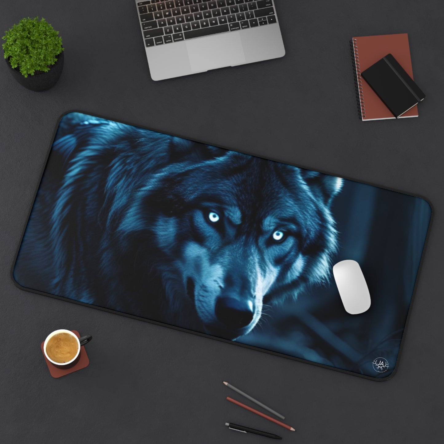 JA The Alpha Wolve Desk Mat