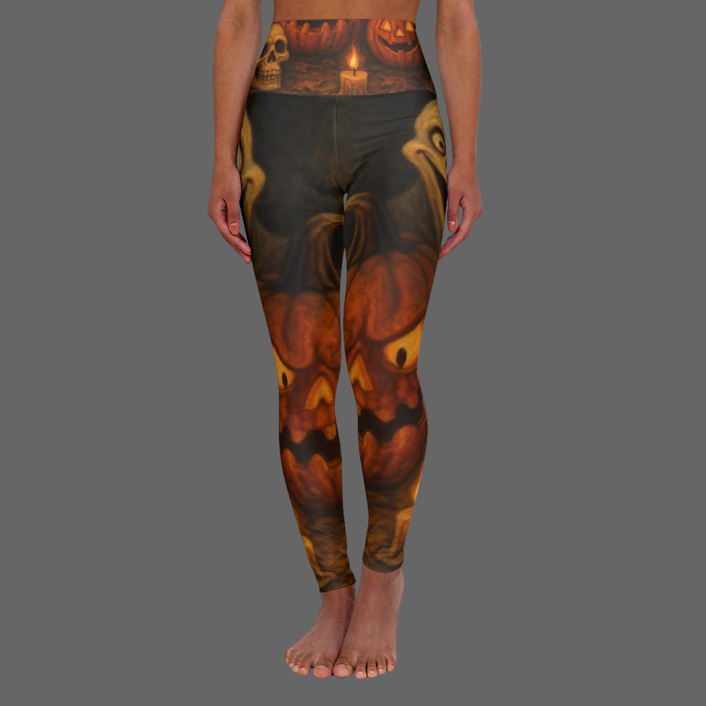 JA Halloween High Waisted Yoga-Leggings