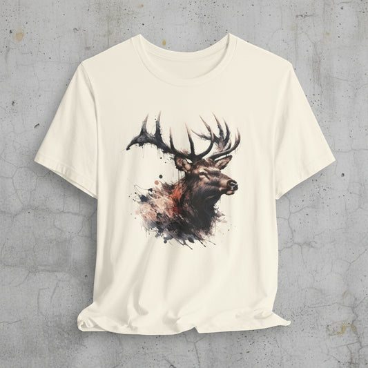 JA Bull Elk Art T-Shirt