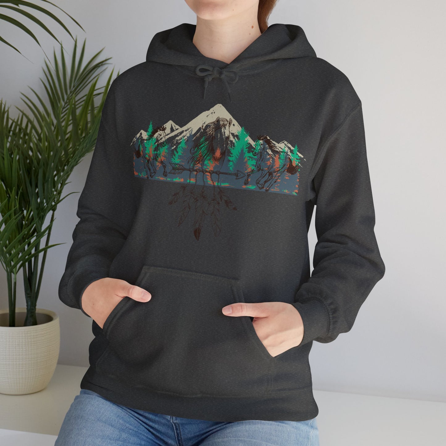 Tribal Horse Hoodie