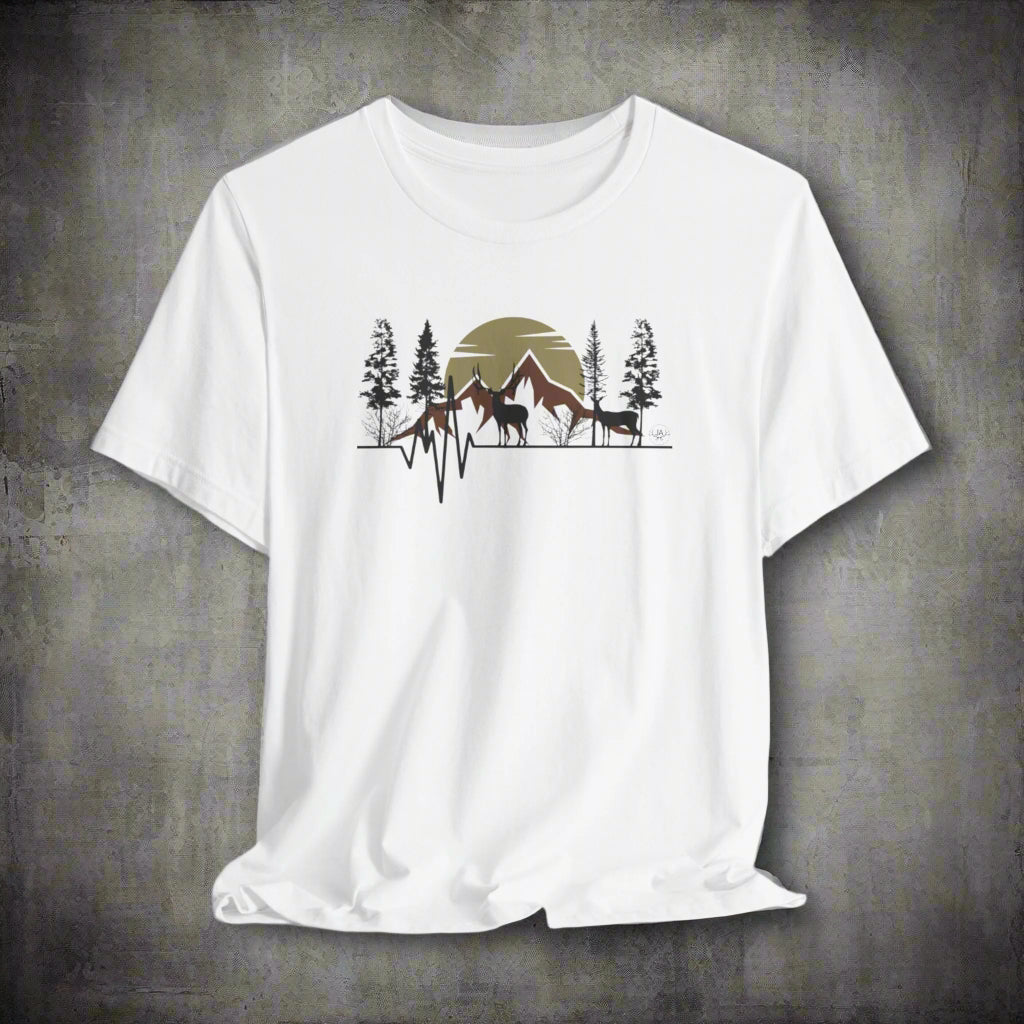 Muley Hunter Heartbeat T-Shirt
