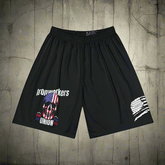 Patriotic Ironworkers Union Shorts