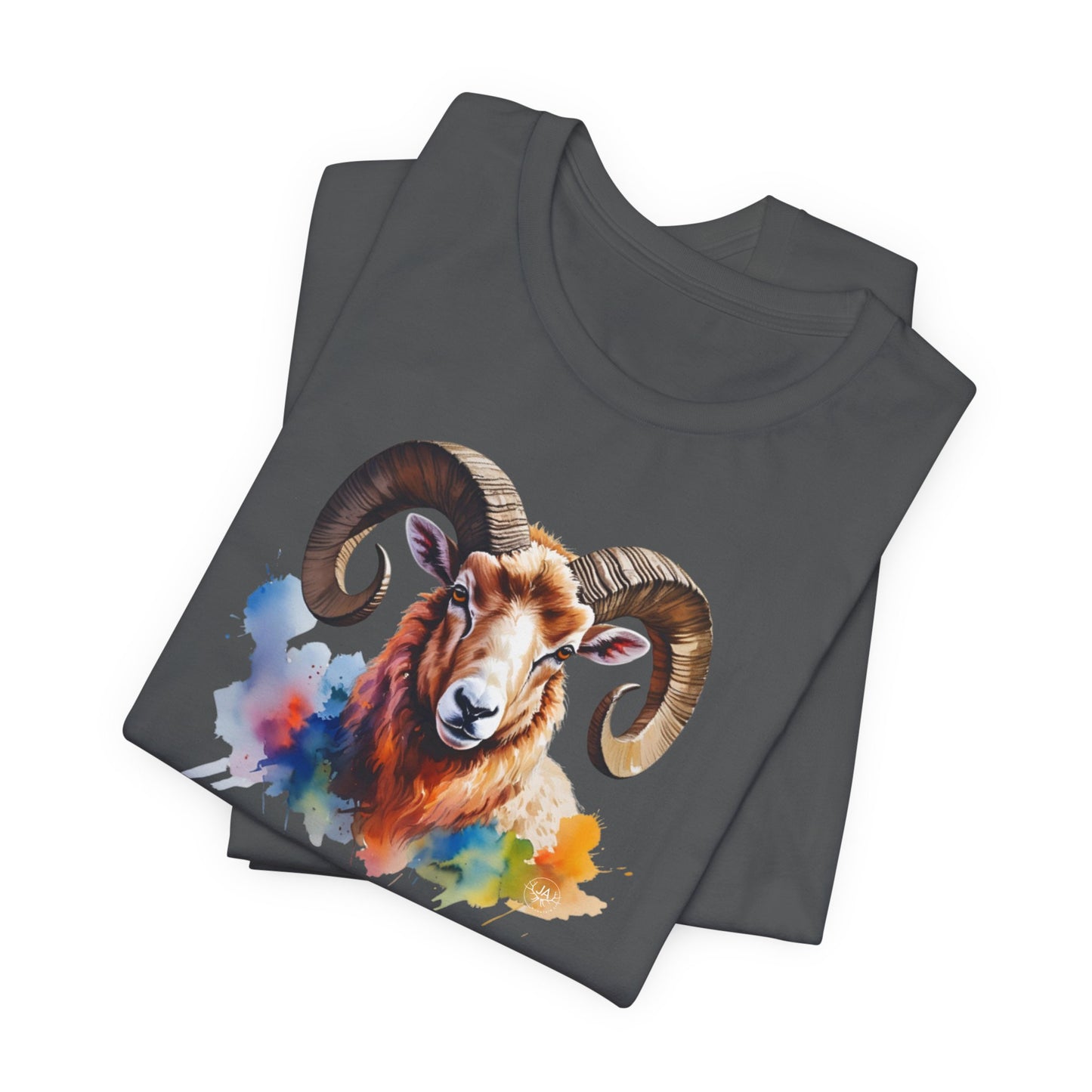 JA Watercolor Big Horn T-Shirt