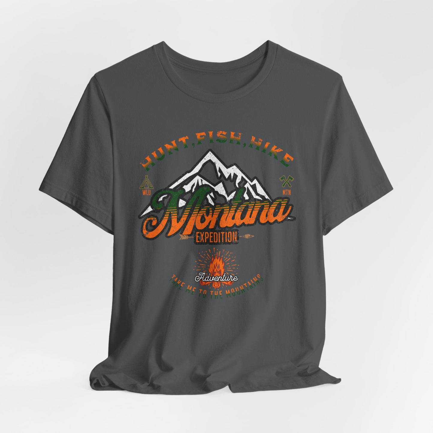 JA Montana Hunt Fish Hike T-Shirt