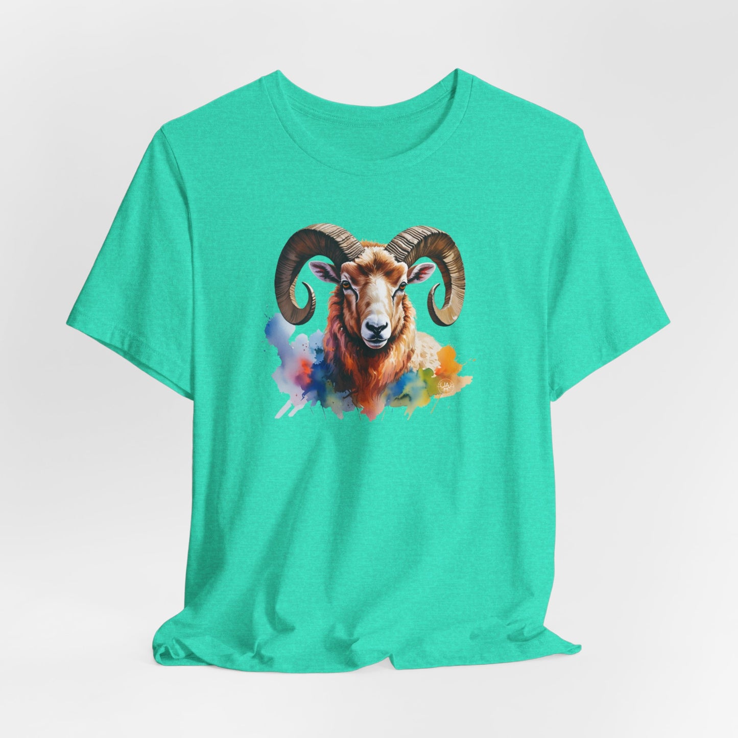 JA Watercolor Big Horn T-Shirt