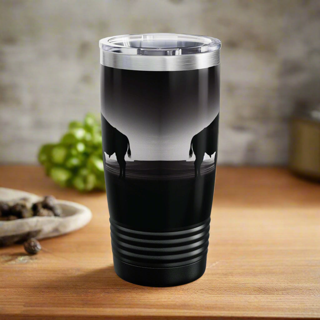 JA Lone Bull Bison-Tumbler