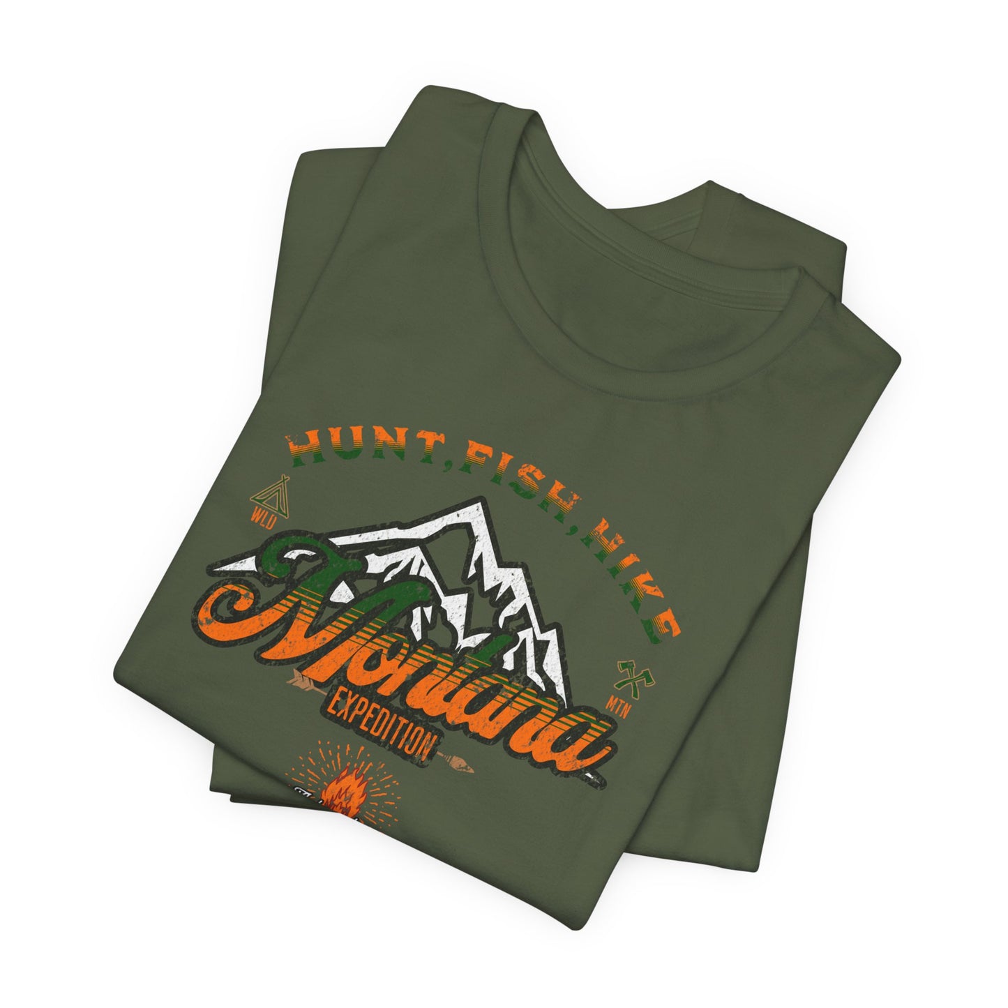 JA Montana Hunt Fish Hike T-Shirt