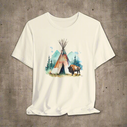 JA Watercolor Art T-Shirt