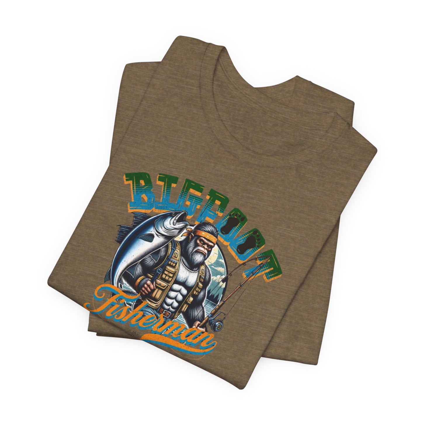 JA Bigfoot Fisherman T-Shirt