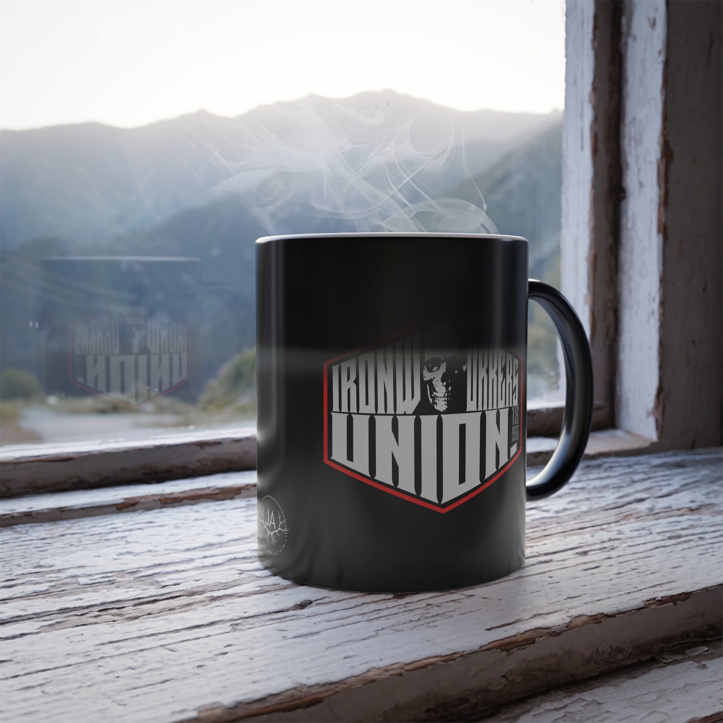 Color Morphing UNION IRONWORKERS Mug