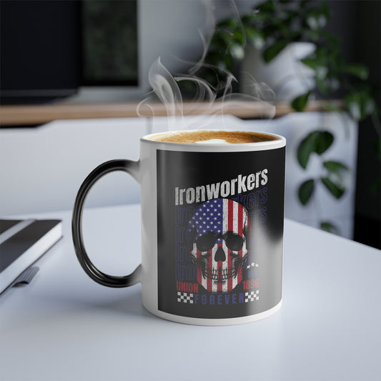 JA Color Morphing Ironworkers Forever Mug