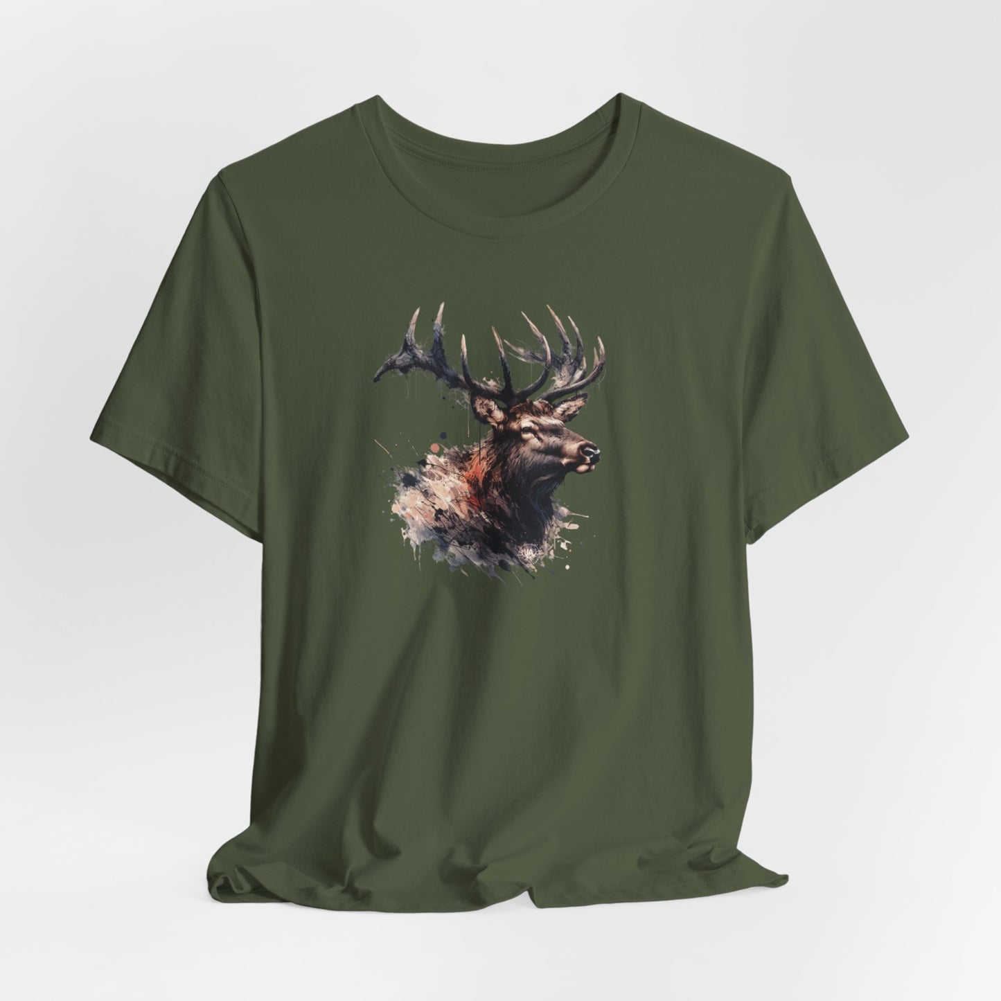 JA Bull Elk Art T-Shirt