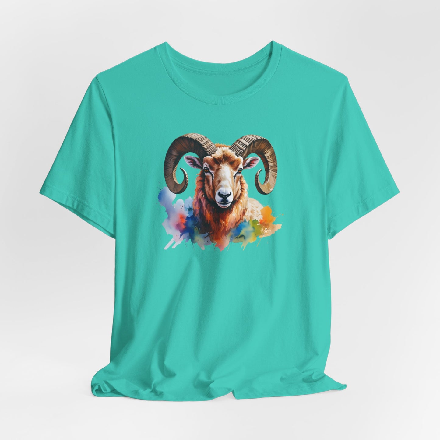 JA Watercolor Big Horn T-Shirt