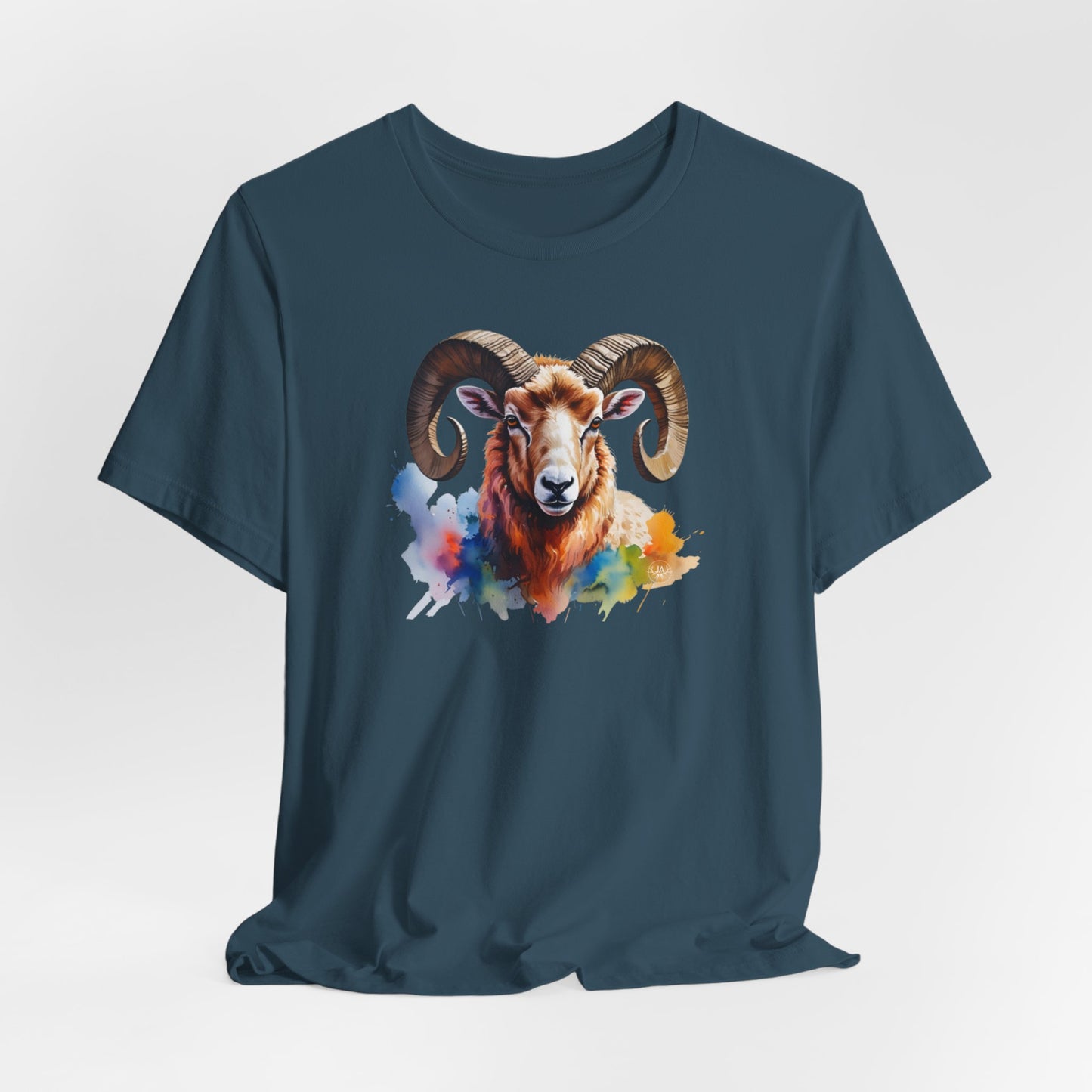 JA Watercolor Big Horn T-Shirt
