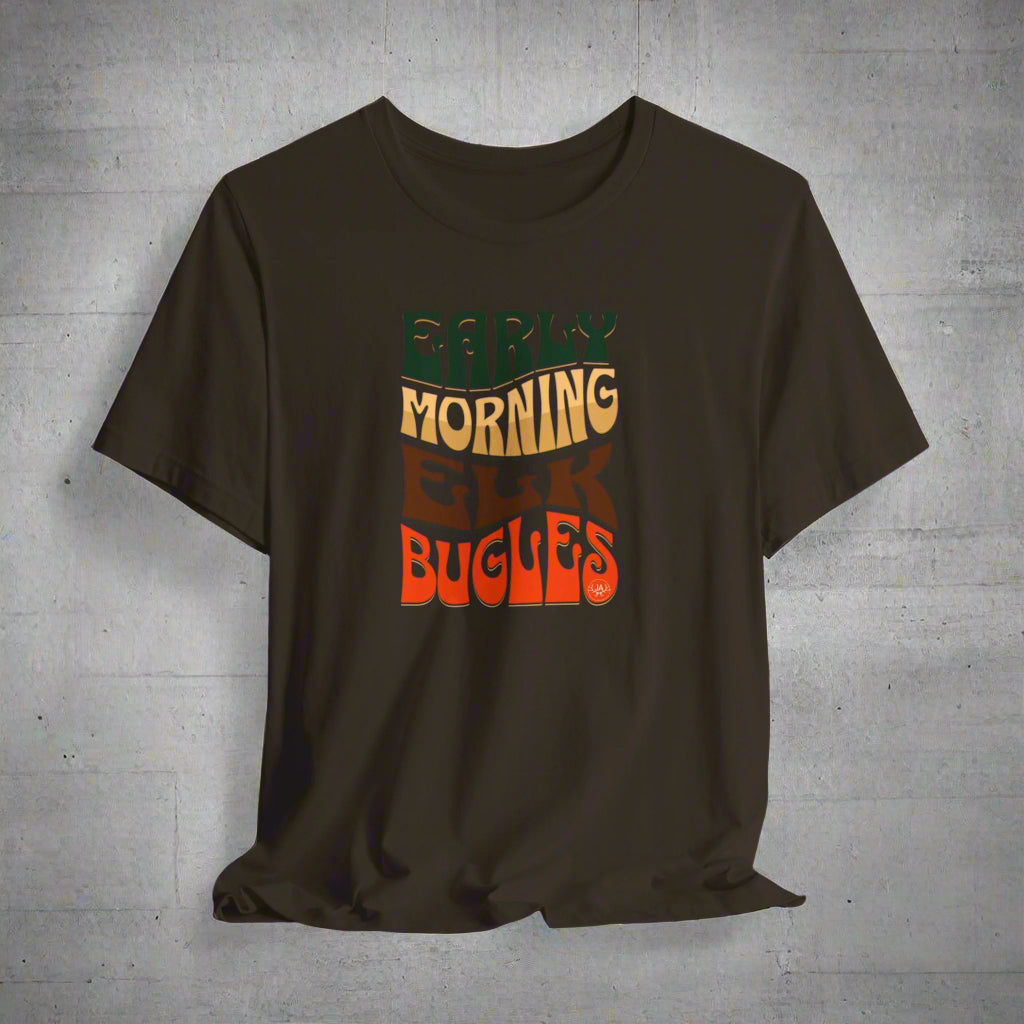 JA Early Morning Elk Bugles T-Shirt