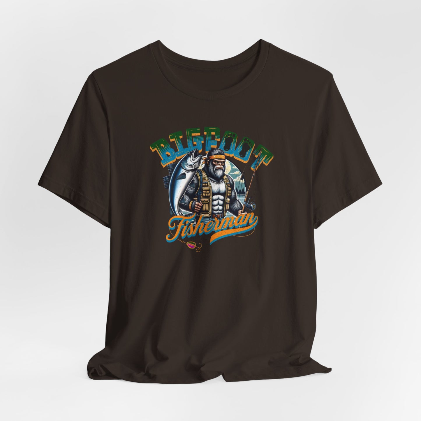 JA Bigfoot Fisherman T-Shirt