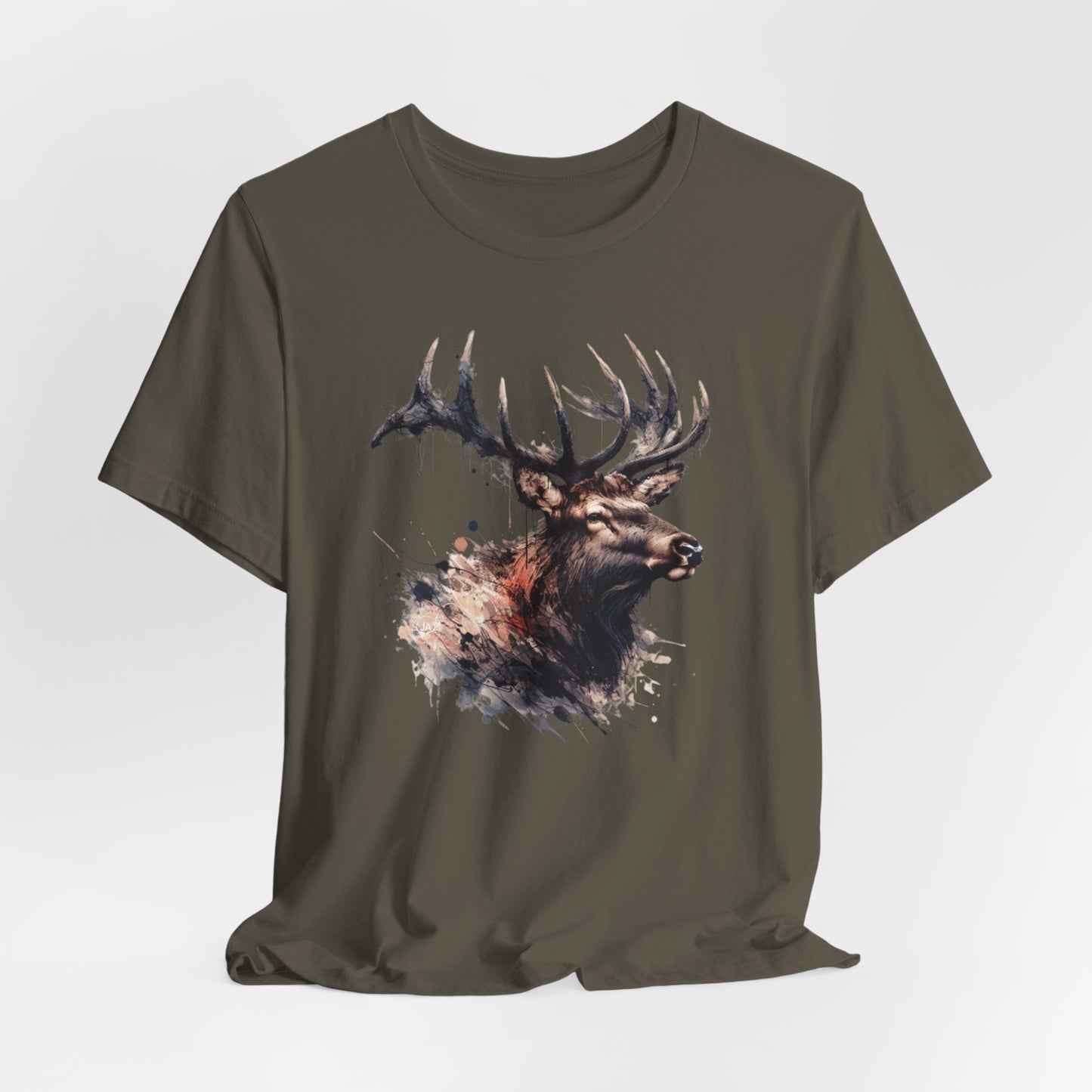 JA Bull Elk Art T-Shirt