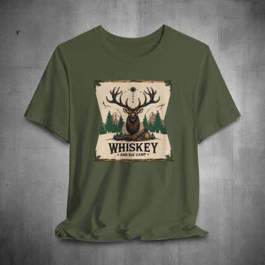 JA Whiskey & Elk Camp T-Shirt