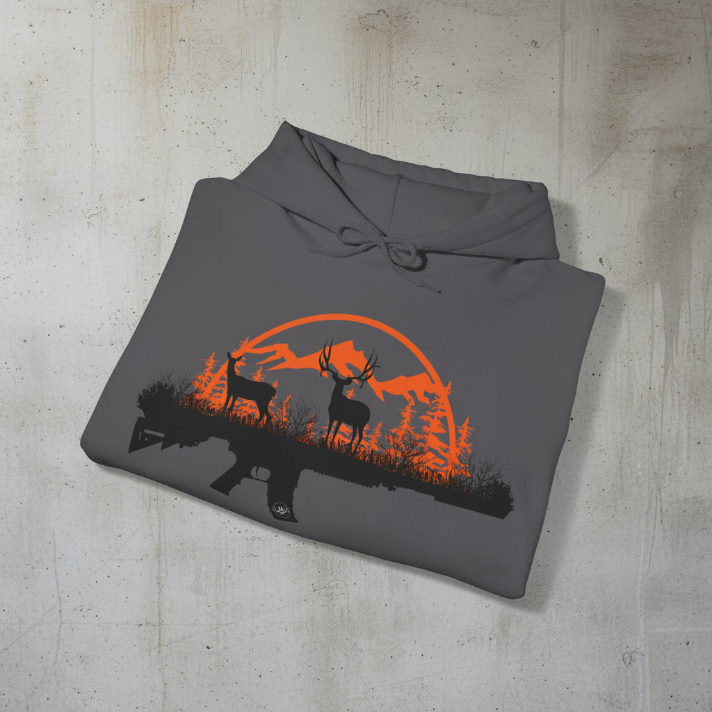 Muley Outdoors Orange Hunting Life Hoodie